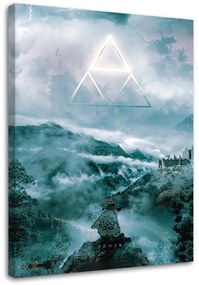 Gario Obraz na plátne Magický trojuholník na oblohe - Barrett Biggers Rozmery: 40 x 60 cm