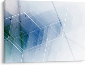 Obraz - Geometrické útvary (70x50 cm)