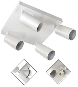 Bodové svietidlo FARGO 4xGU10/30W/230V biela