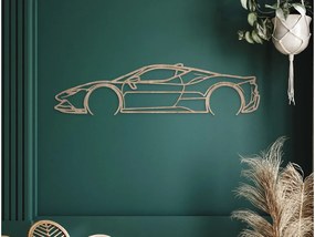 drevko Nálepka Ferrari SF90 Stradale Rozmer obrazu: 22 x 86 cm, Farba dekorácie: Čierna