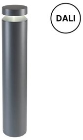REDO 90505-DALI XGROW vonkajšie stojanové svietidlo/stĺpik SMD LED V800mm 24W 3017/1706lm 3000K IP65 tmavo šedá