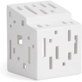 Biely keramický svietnik Kähler Design Urbania Lighthouse Functio