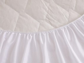XPOSE® Prešívaný chránič matraca Exclusive - biely 120x200 cm
