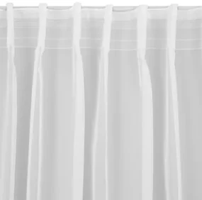 Záclona do obývačky biela SIMONE 400 x 170 cm