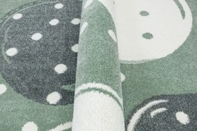 Koberec LIMA M040A zelený / krémový