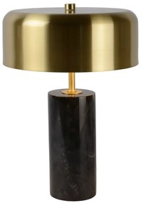 Lucide 34540/03/30 MIRASOL - Stolná lampa - priemer 25 cm - 3xG9 - čierna