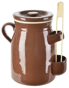 Nakladací hrniec s kliešťami zelák 2,5 l