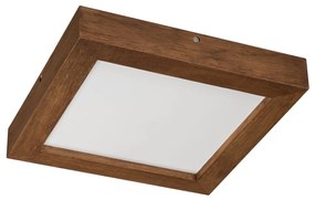 Brilagi-LED Stmievateľné svietidlo WOODY FRAME LED/24W/230V dub 30x30 cm IP44 + DO