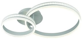 LED Stmievateľný prisadený luster LED/110W/230V 3000-6500K + diaľkové ovládanie