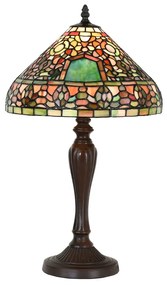 Stolná lampa Tiffany Kilie - 30x53 cm E27/max 1x60W