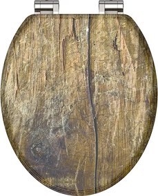 Eisl Sanitär WC sedadlo MDF Soft Close Solid Wood 80124