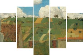 Obraz - Edouard Vuillard, Landscape of the Ile de France, reprodukcia (150x105 cm)