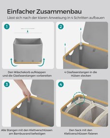 Kôš na bielizeň 150L LCB515G01