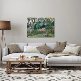 Obraz - Paul Gauguin, Te raau rahi (The Big Tree), reprodukcia (70x50 cm)