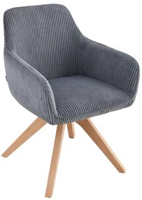 Jedálenská stolička PEMA tmavosivá 708817