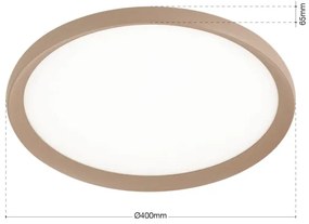 Orion - LED stropné svietidlo KANT LED/30W/230V 2700/3200/4000K pr. 40 cm béžové.