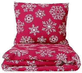 Bavlnené obliečky KARAMA RED WOODS 140x200 cm