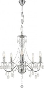 Toolight Toolight, stropné svietidlo 5xE14, EBT014-5CP, chróm, OSW-01249