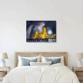 Obraz - Silvestrovská noc (70x50 cm)