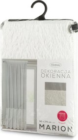 ZÁCLONA NA PÁSKE MARION 140X270 CM BIELA