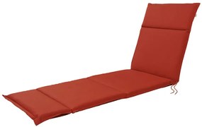 LIVARNO home Podložka na ležadlo Houston, 190 x 60 x 4 cm (červenohnedá)  (100360267)