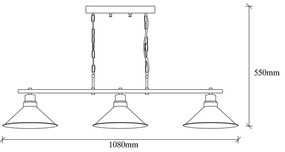 Čierne závesné svietidlo Sivani – Opviq lights