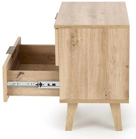 Nočný stolík Rustico, dub artisan