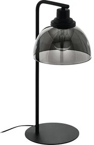 Stolová lampa BELESER 60W, E27 dymové sklo