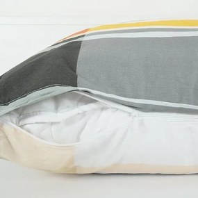 B.E.S. Petrovice Krepové obliečky Top Class Orange kube, 140 x 200 cm, 70 x 90 cm