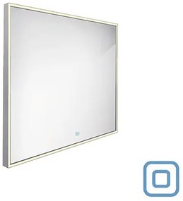 LED zrkadlo do kúpeľne Nimco 70 x 70 cm s dotykovým senzorom ZP 13077V