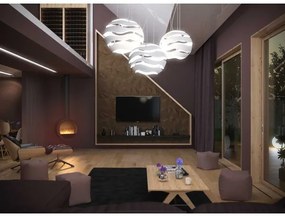 InFire - Závesný BIO krb pr. 70 cm čierna