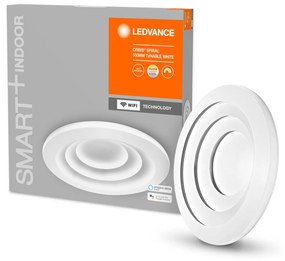 LEDVANCE Chytré LED stropné osvetlenie SMART WIFI ORBIS SPIRAL, 40W, teplá biela-studená biela, 50cm, okrúhle