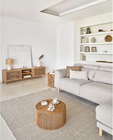 Krémový koberec s prímesou vlny 200x300 cm Carime – Kave Home