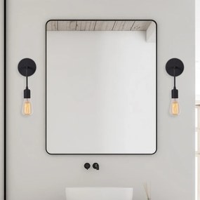 Matne čierne nástenné svietidlo Dartini – Opviq lights