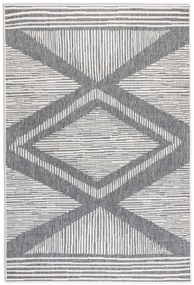 ELLE Decoration koberce Kusový koberec Gemini 106013 Silver z kolekcie Elle – na von aj na doma - 200x290 cm