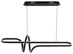 Toolight Toolight, LED stropné osvetlenie 98cm, 100W, 4000K, G038-CP, čierna matná, OSW-06305