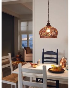 Eglo 49764 - Závesné svietidlo JADIDA 1xE27/60W