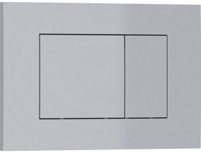Mexen Tex 02, splachovacie tlačidlo, matný chróm, 6102-04