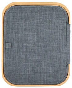 Skladací kôš NOLVIO 25 L, modrosivý