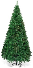 Umelý vianočný stromček s masívnym stojanom | 240 cm