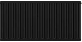 Mexen CV33, panelový radiátor 300 x 1400 mm, spodné pripojenie, 1868 W, čierna, W633-030-140-70