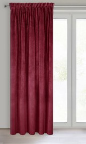 ZATEMŇOVACÍ ZÁVES NA PÁSKE VILLA 140X270 CM BORDOVÁ