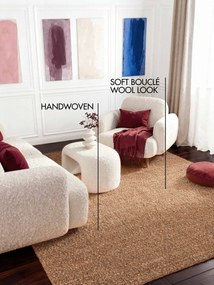 Ted Baker, Kusový koberec Ted Baker Notting Hill 106344 Beige, 160x230, hnedá, obývacia izba