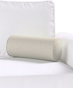 Jednoduchý valcový vankúš farba produktu béžová látka zapletaná