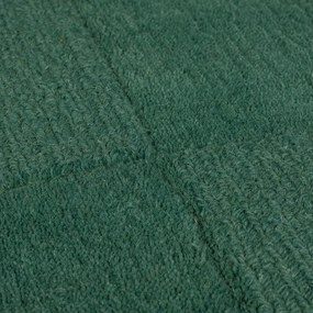 Ručne tkaný vlnený koberec v petrolejovej farbe 120x170 cm Demi Check Ombre – Flair Rugs