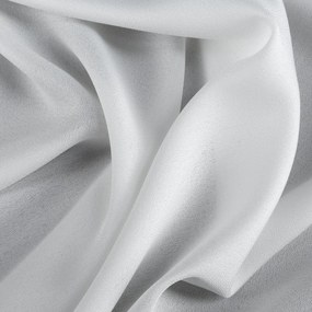 ZÁCLONA NA KRÚŽKOCH ESTEL 140X250 CM BIELA