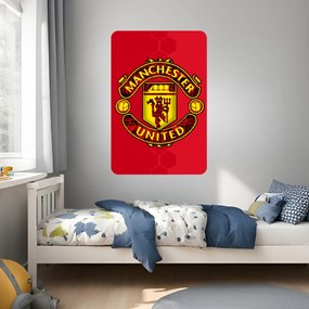 Manchester United FC - textilná nálepka na stenu
