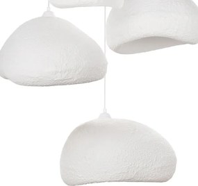 Brilagi - Závesné svietidlo WABI SABI na lanku 4xE27/40W/230V pr. 95 cm biela