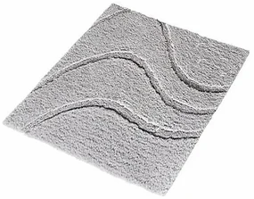 RIDDER 729807 La ola kúpeľňová predložka s protišmykom 55 x 50 cm, sivá