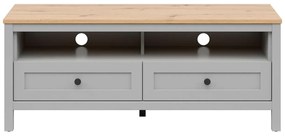 TV stolík BRW Salga 11 (arktická sivá + dub artisan) . Vlastná spoľahlivá doprava až k Vám domov. 1098475